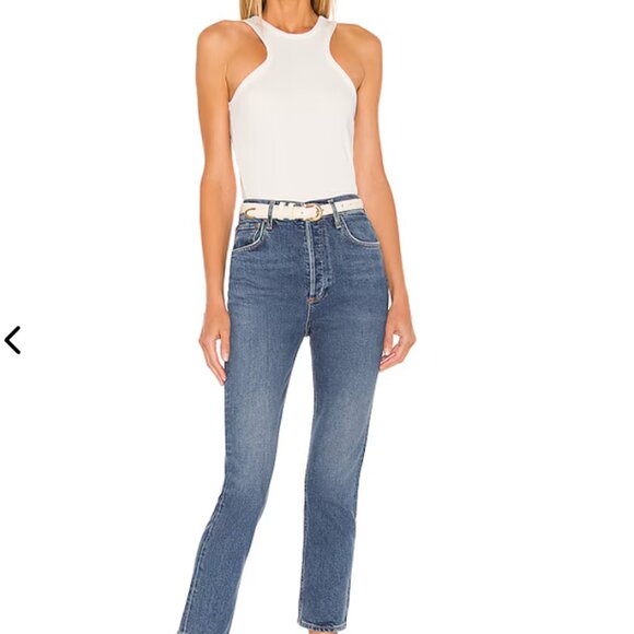 NWT AGOLDE Riley High Rise Straight Crop Jeans, Sz 25 - Picture 10 of 10